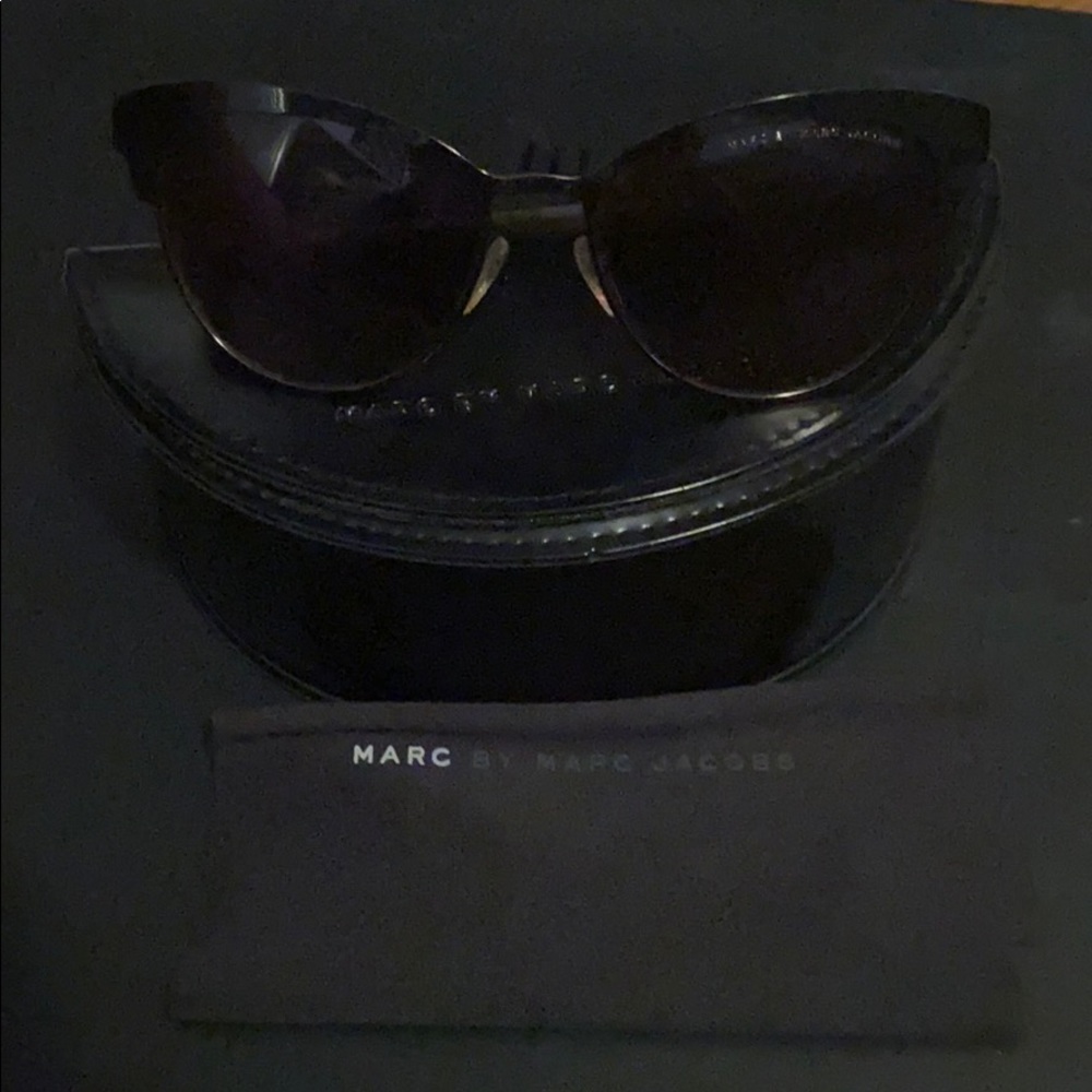 Marc by Marc Jacobs black cat eye sunglasses
